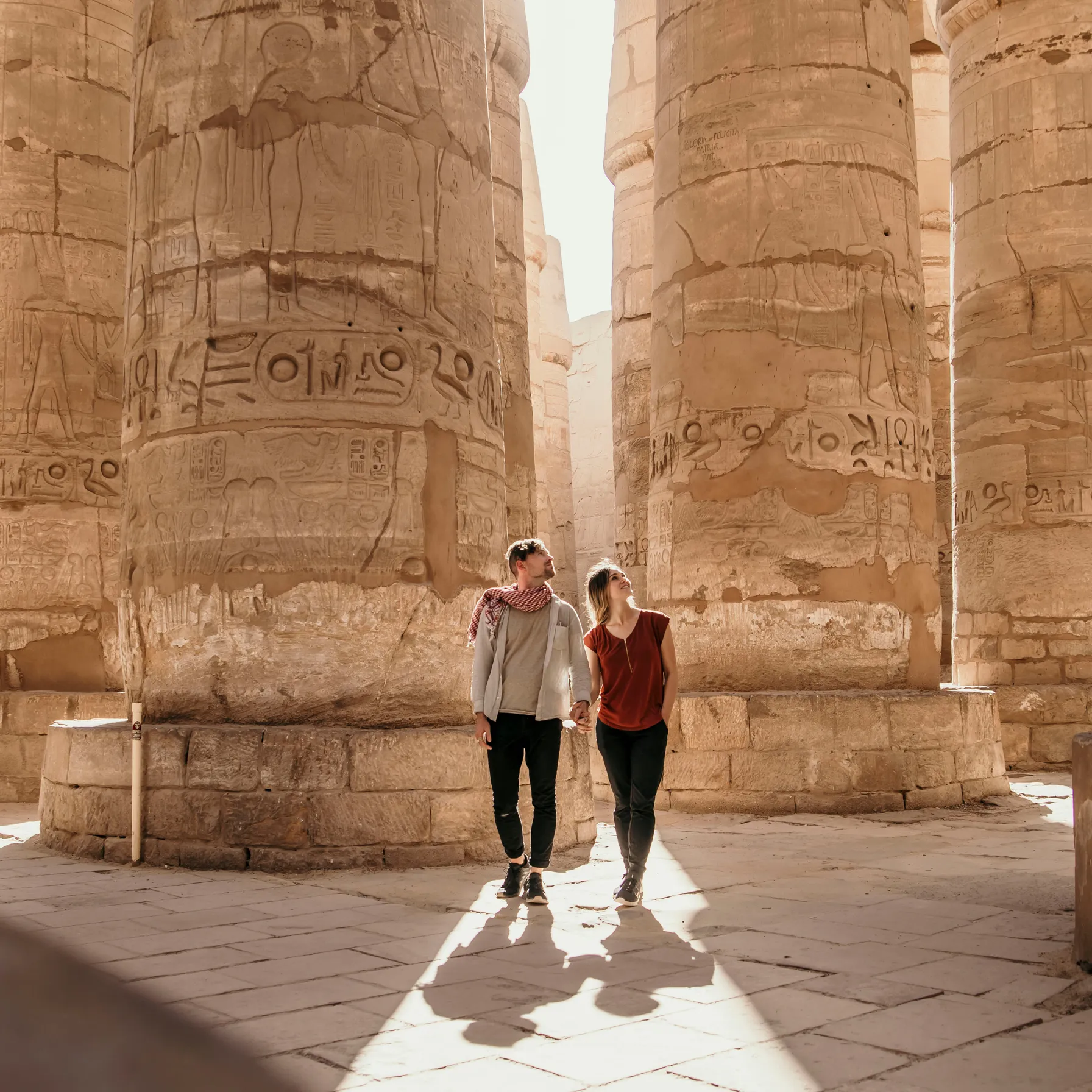 Sous le ciel des pharaons : une lune de miel entre pyramides et couchers de soleil sur le NilEgypte