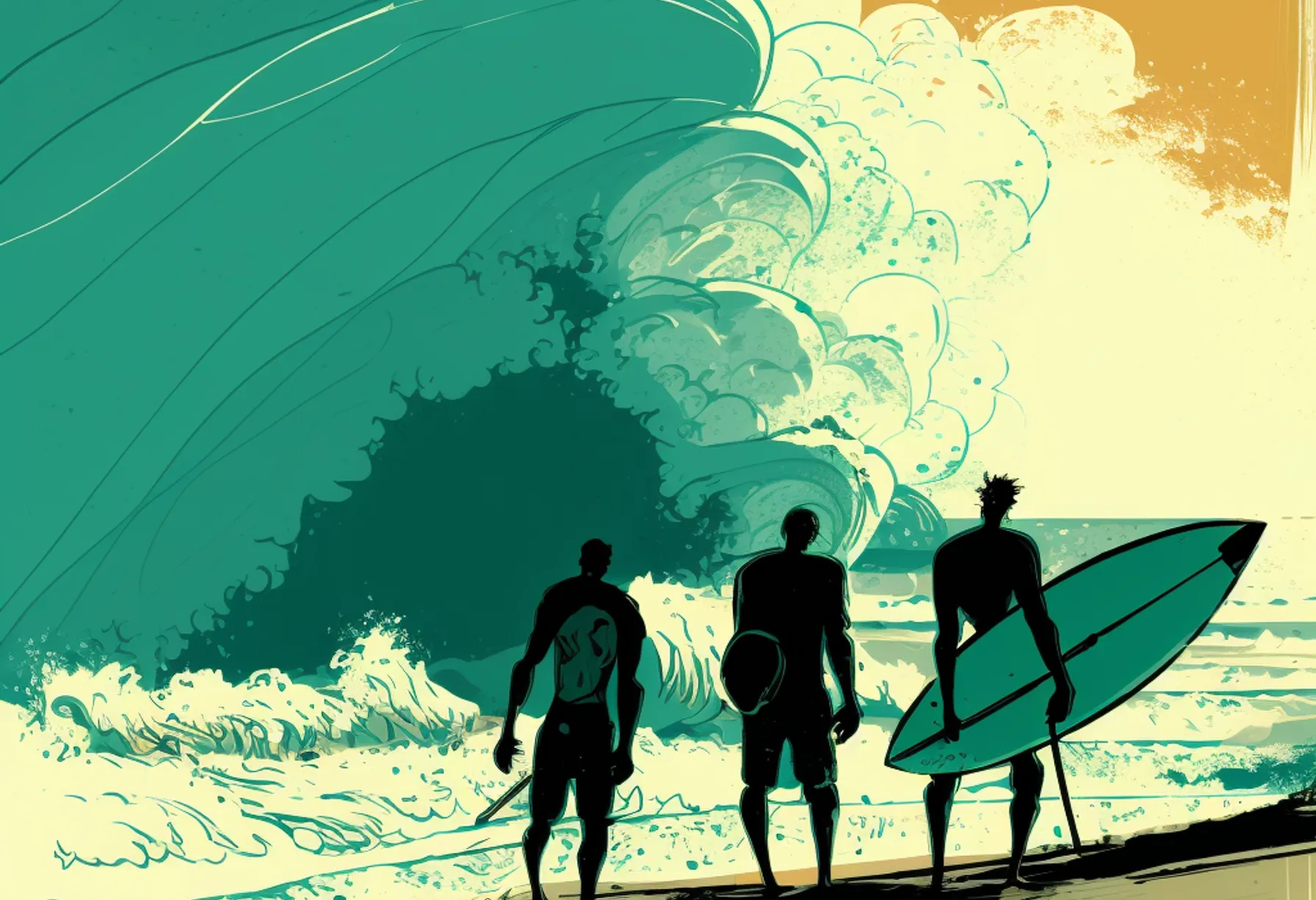 Image Une petite histoire du Surf