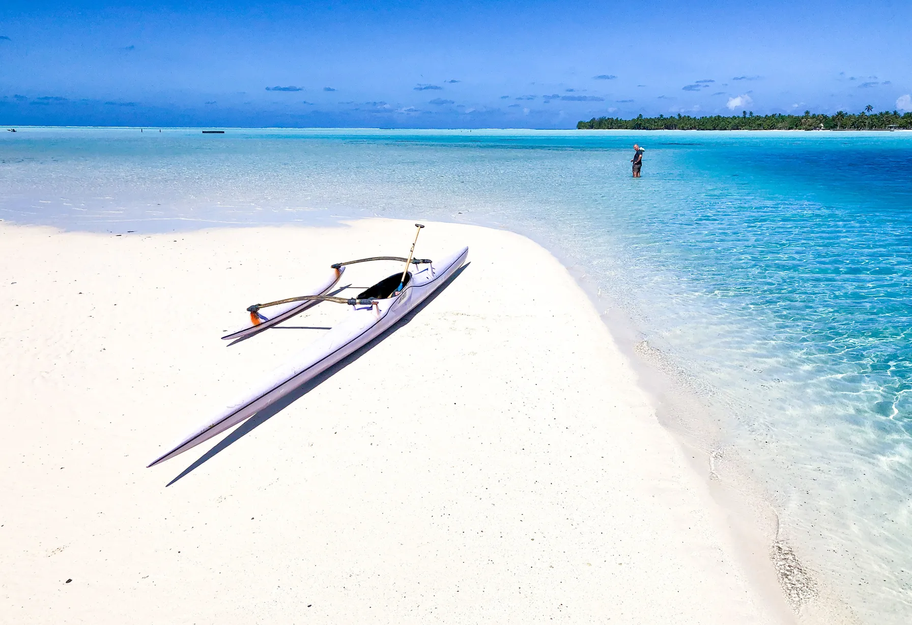 Image Beach at Maupiti