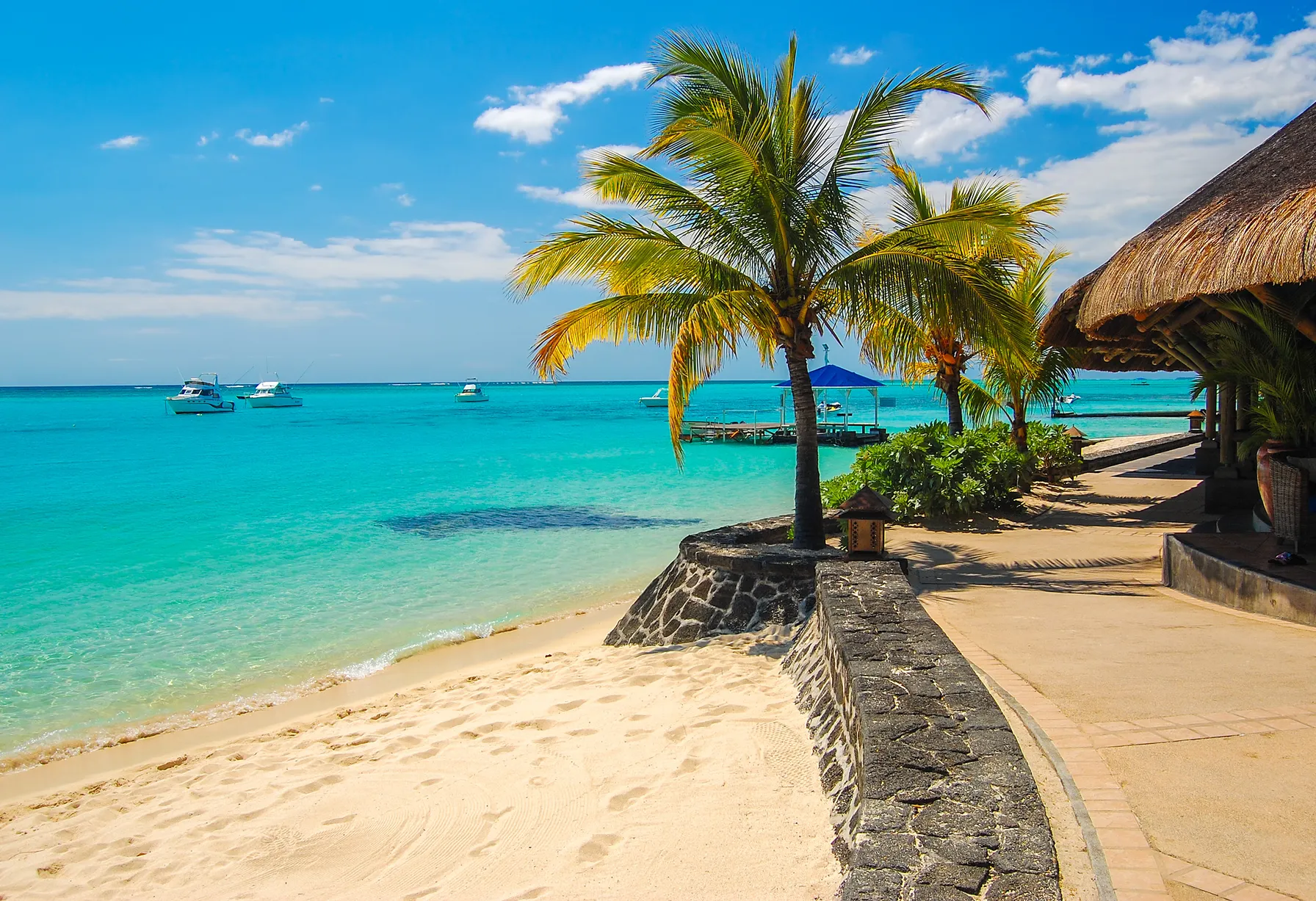 Image Plage à l'île Maurice