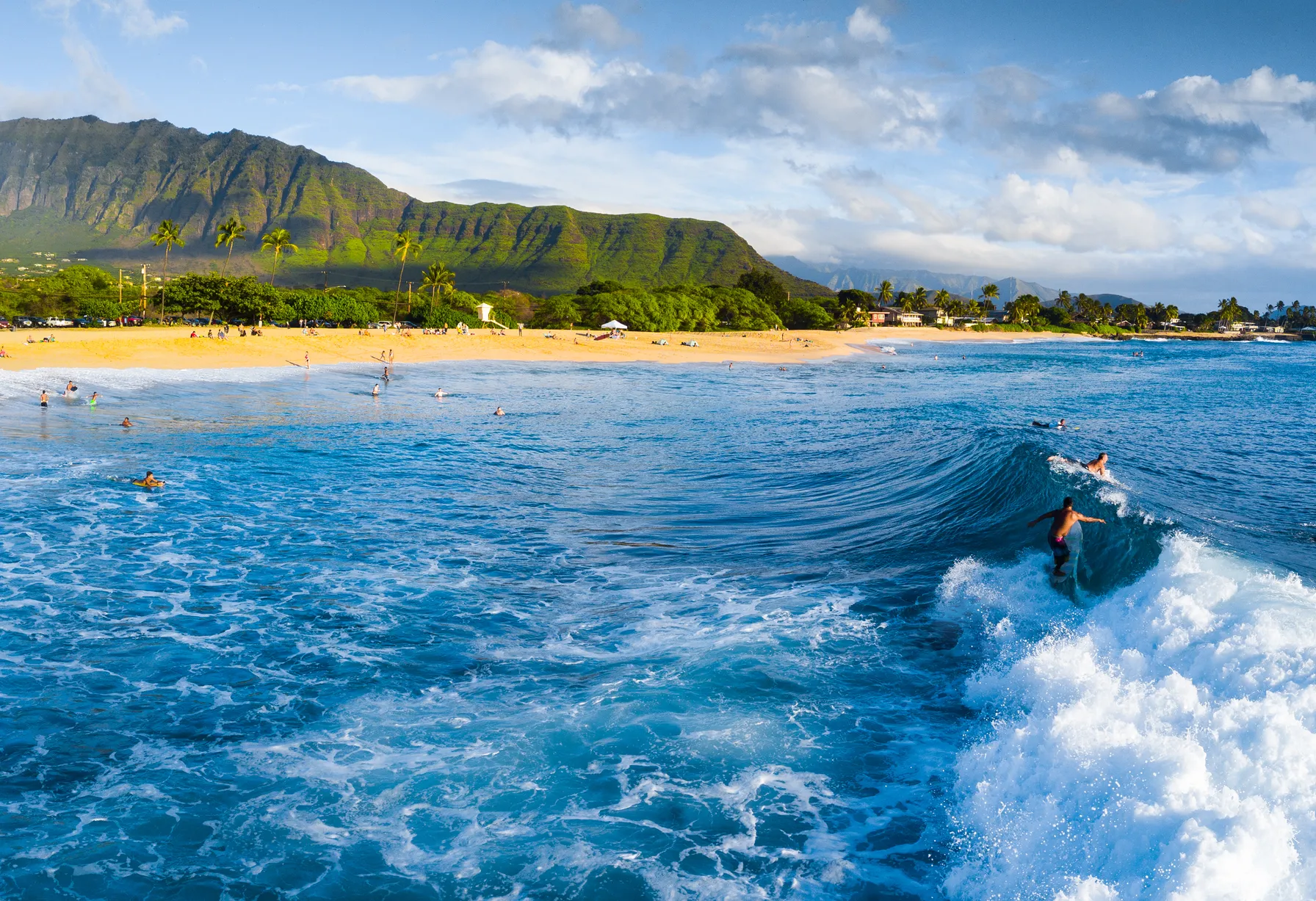 Image Surf à Hawaii