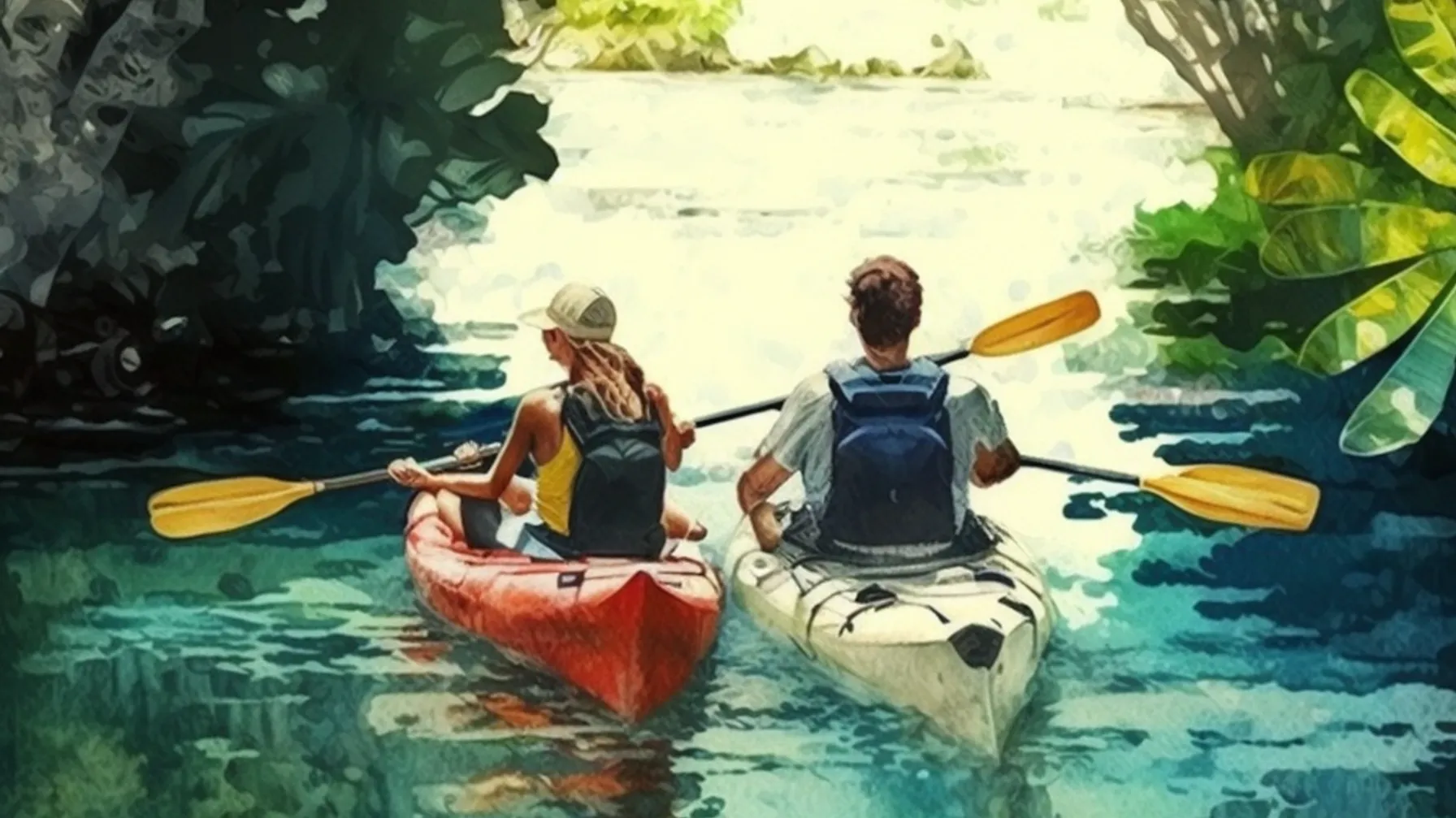 Kayak discovery of Guadeloupe article