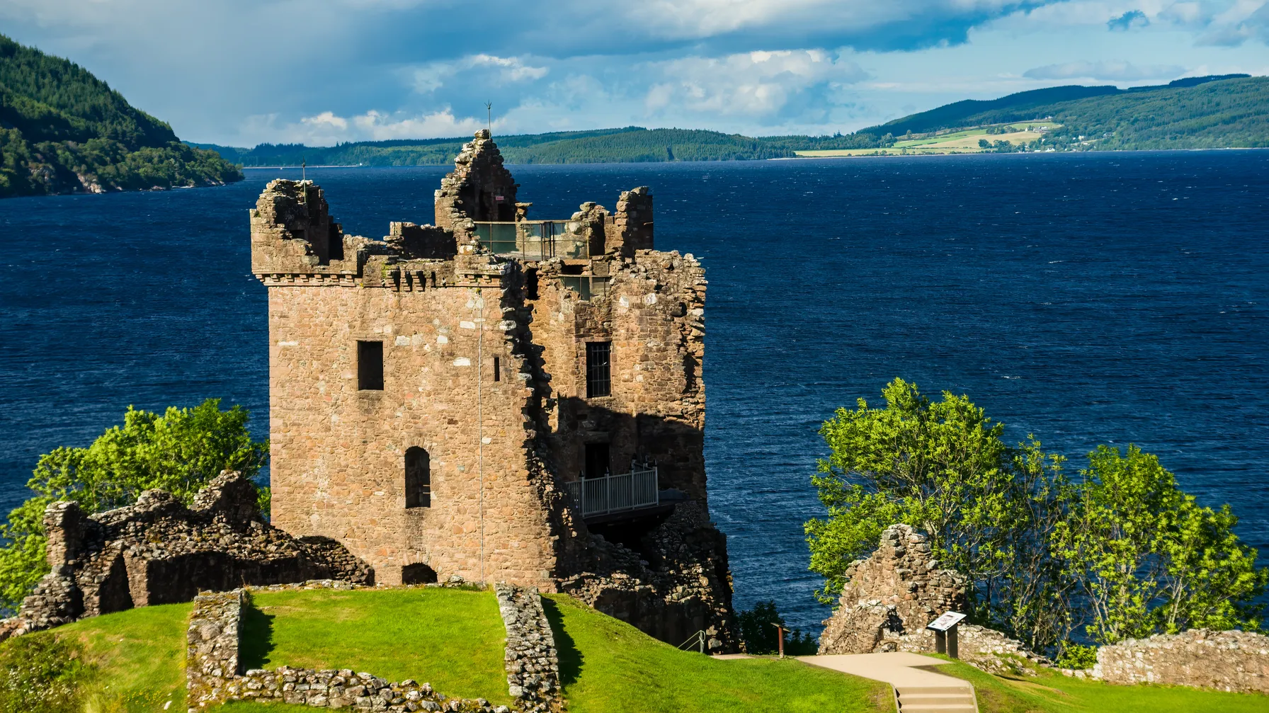 Scotland in April: the land of the Highlands as spring awakens. article